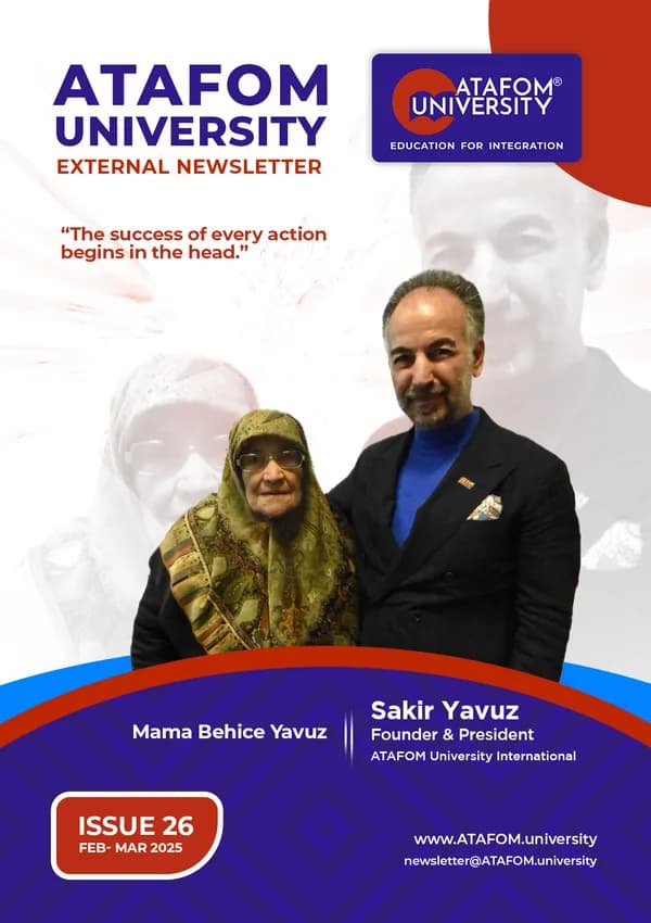 Portada del butlletí d’ATAFOM University Núm. 26, Febrer – març de 2025