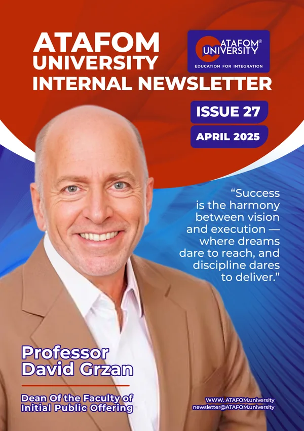 Portada del butlletí d’ATAFOM University Núm. 27, Abril de 2025