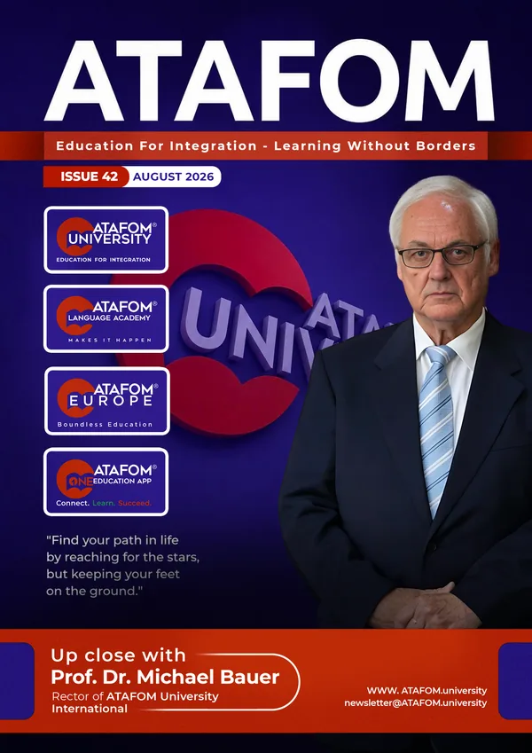 Voorblad van die ATAFOM University-nuusbrief Nr. 42, Augustus 2026