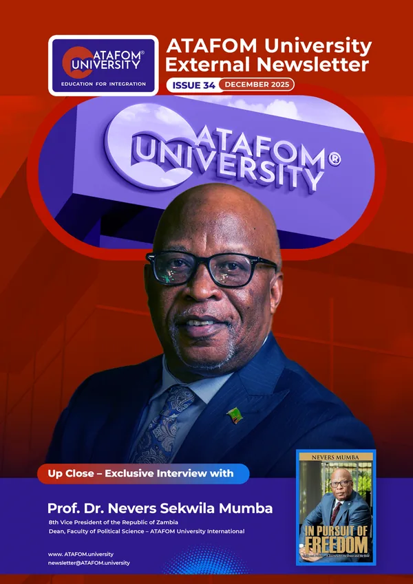 Portada del boletín de ATAFOM University N.º 34, Diciembre de 2025